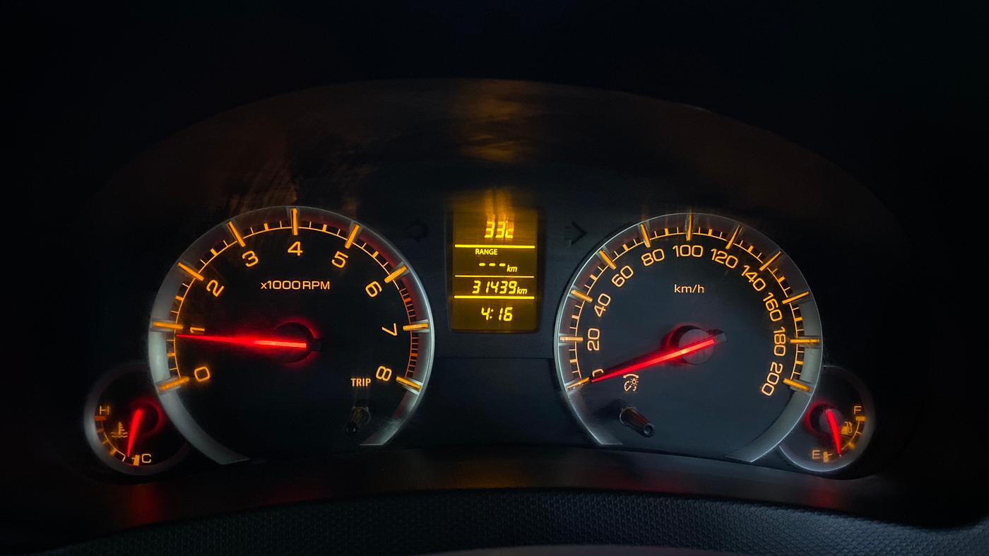 2013 Maruti Swift Dzire ZXI, Petrol, Manual, 31,433 km, Odometer Image