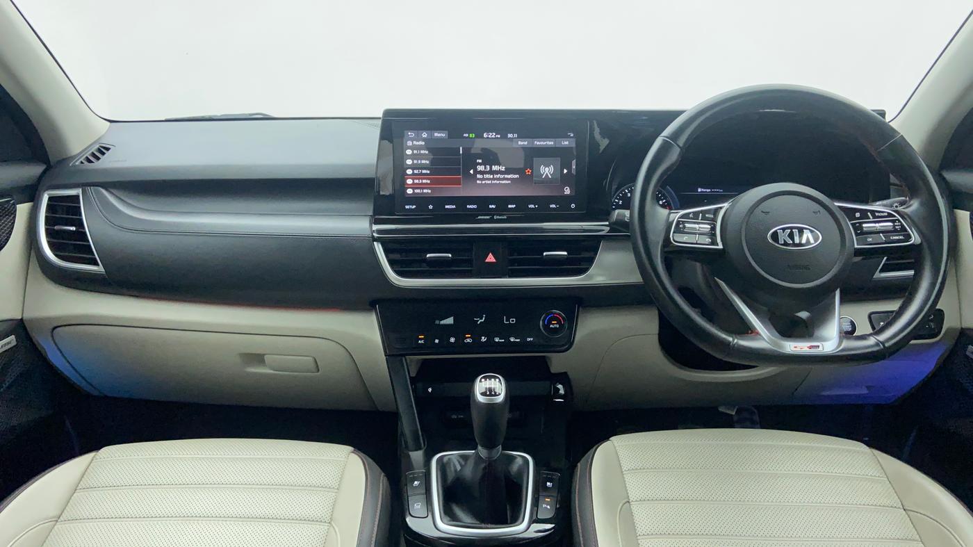 2019 KIA SELTOS GTX+ 1.4 MT, Petrol, Manual, 14,320 km, Dashboard View