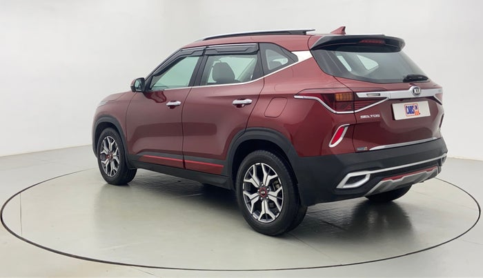 2019 KIA SELTOS GTX+ 1.4 MT, Petrol, Manual, 14,320 km, Left Back Diagonal (45- Degree) View