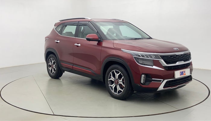 2019 KIA SELTOS GTX+ 1.4 MT, Petrol, Manual, 14,320 km, Right Front Diagonal