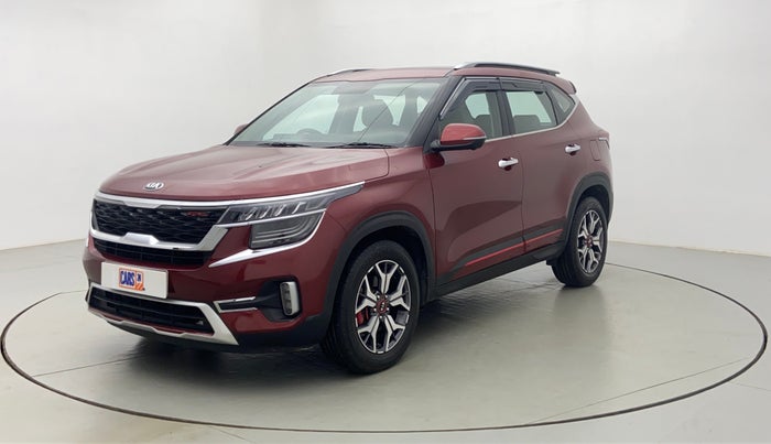 2019 KIA SELTOS GTX+ 1.4 MT, Petrol, Manual, 14,320 km, Left Front Diagonal (45- Degree) View