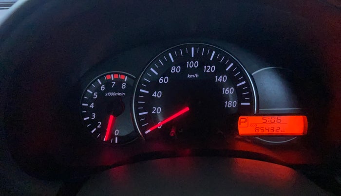 2013 Nissan Micra XV CVT, Petrol, Automatic, 85,425 km, Odometer Image