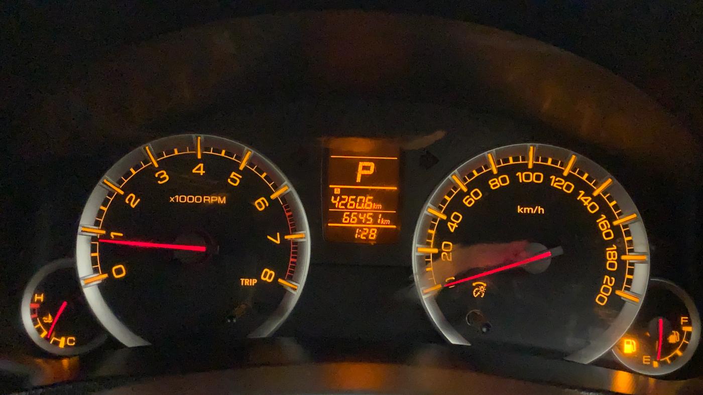 2015 Maruti Swift Dzire VXI AT, Petrol, Automatic, 66,734 km, Odometer Image