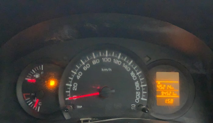 2017 Maruti Swift LXI (O), Petrol, Manual, 94,750 km, Odometer Image