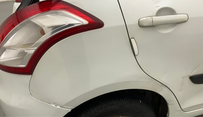 2017 Maruti Swift LXI (O), Petrol, Manual, 94,750 km, Right quarter panel - Slightly dented