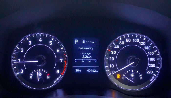 2019 Hyundai VENUE SX PLUS 1.0 TURBO DCT, Petrol, Automatic, 40,462 km, Odometer Image