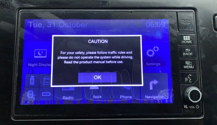 2017 Honda City 1.5L I-VTEC V MT, Petrol, Manual, 55,234 km, Infotainment System