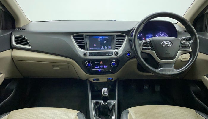 2017 Hyundai Verna 1.6 SX (O) CRDI MT, Diesel, Manual, 1,11,288 km, Dashboard