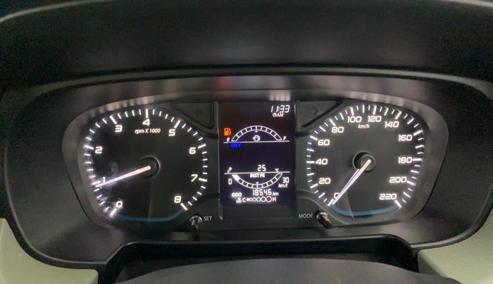 2023 Tata PUNCH ADVENTURE MT, Petrol, Manual, 18,545 km, Odometer Image
