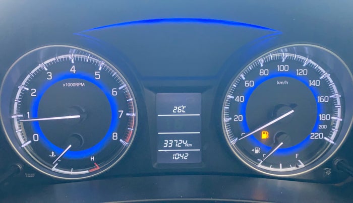 2016 Maruti Baleno DELTA PETROL 1.2, Petrol, Manual, 33,685 km, Odometer Image