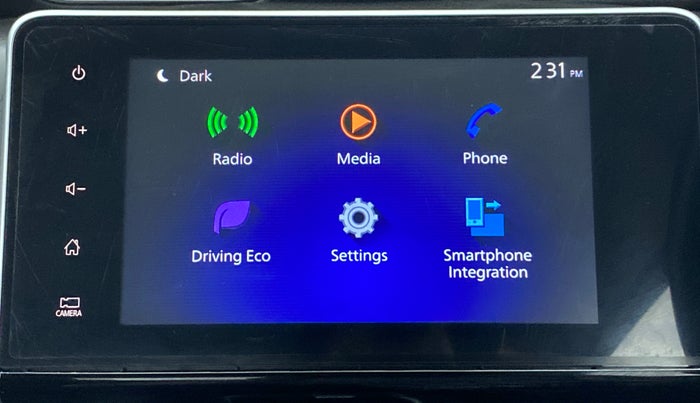 2021 Nissan MAGNITE XV TURBO CVT DUAL TONE, Petrol, Automatic, 25,870 km, Touchscreen Infotainment System
