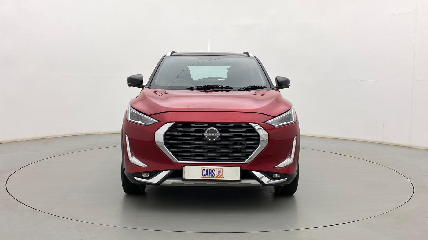 2021 Nissan MAGNITE XV TURBO CVT DUAL TONE, Petrol, Automatic, 25,870 km, Front