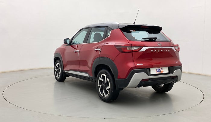 2021 Nissan MAGNITE XV TURBO CVT DUAL TONE, Petrol, Automatic, 25,870 km, Left Back Diagonal