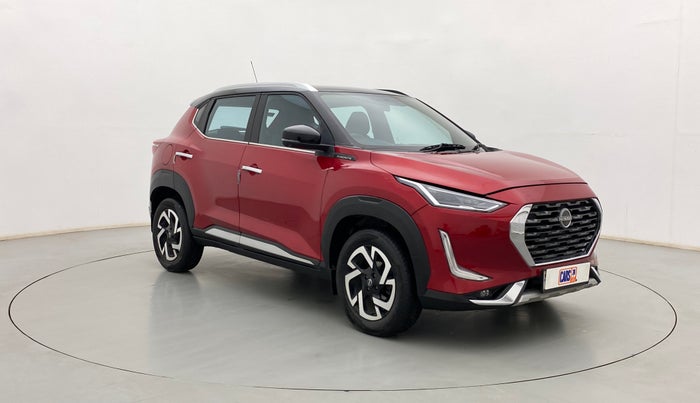2021 Nissan MAGNITE XV TURBO CVT DUAL TONE, Petrol, Automatic, 25,870 km, Right Front Diagonal