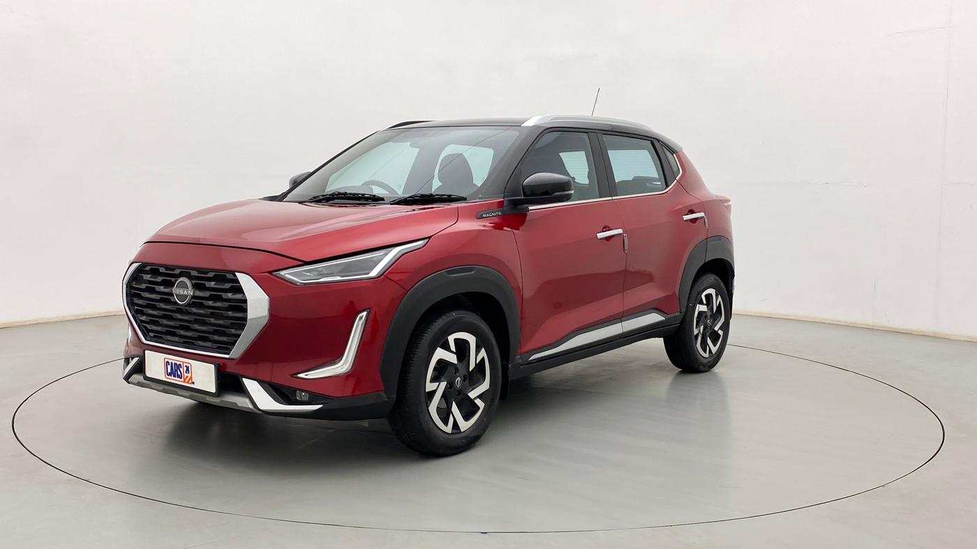 2021 Nissan MAGNITE XV TURBO CVT DUAL TONE, Petrol, Automatic, 25,870 km, Left Front Diagonal