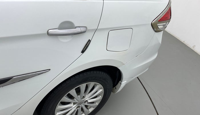 2016 Maruti Ciaz ZXI, Petrol, Manual, 38,182 km, Left quarter panel - Minor scratches