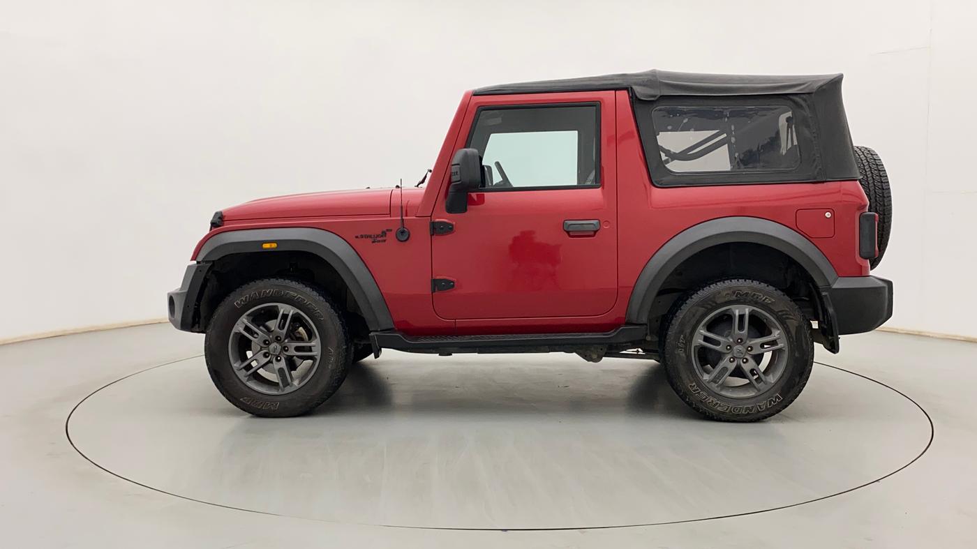 2021 Mahindra Thar LX  P 4WD AT CONVERTIBLE, Petrol, Automatic, 33,480 km, Left Side