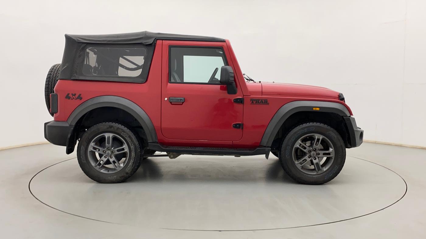2021 Mahindra Thar LX  P 4WD AT CONVERTIBLE, Petrol, Automatic, 33,480 km, Right Side View
