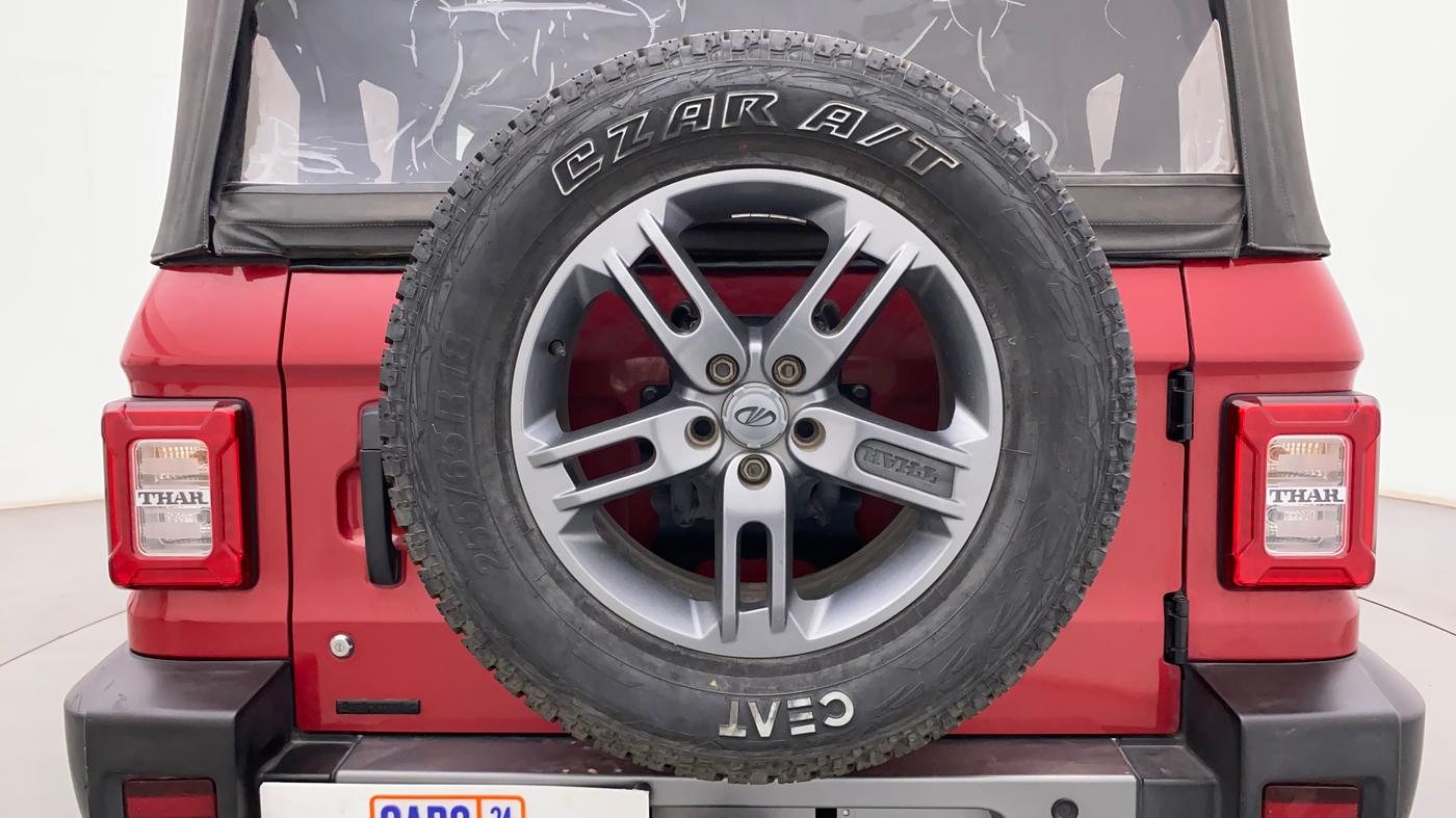 2021 Mahindra Thar LX  P 4WD AT CONVERTIBLE, Petrol, Automatic, 33,480 km, Spare Tyre