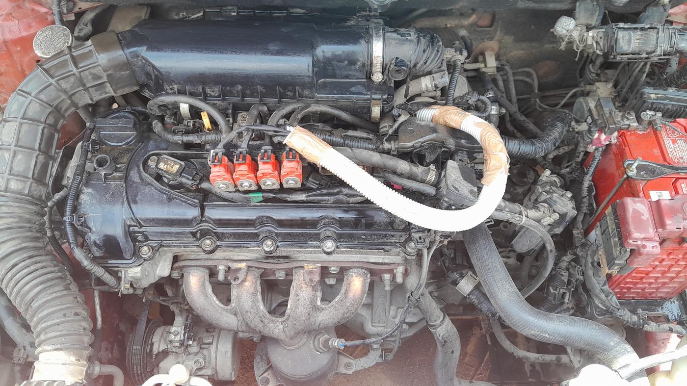 2017 Maruti Baleno DELTA PETROL 1.2, CNG, Manual, 81,522 km, Engine View