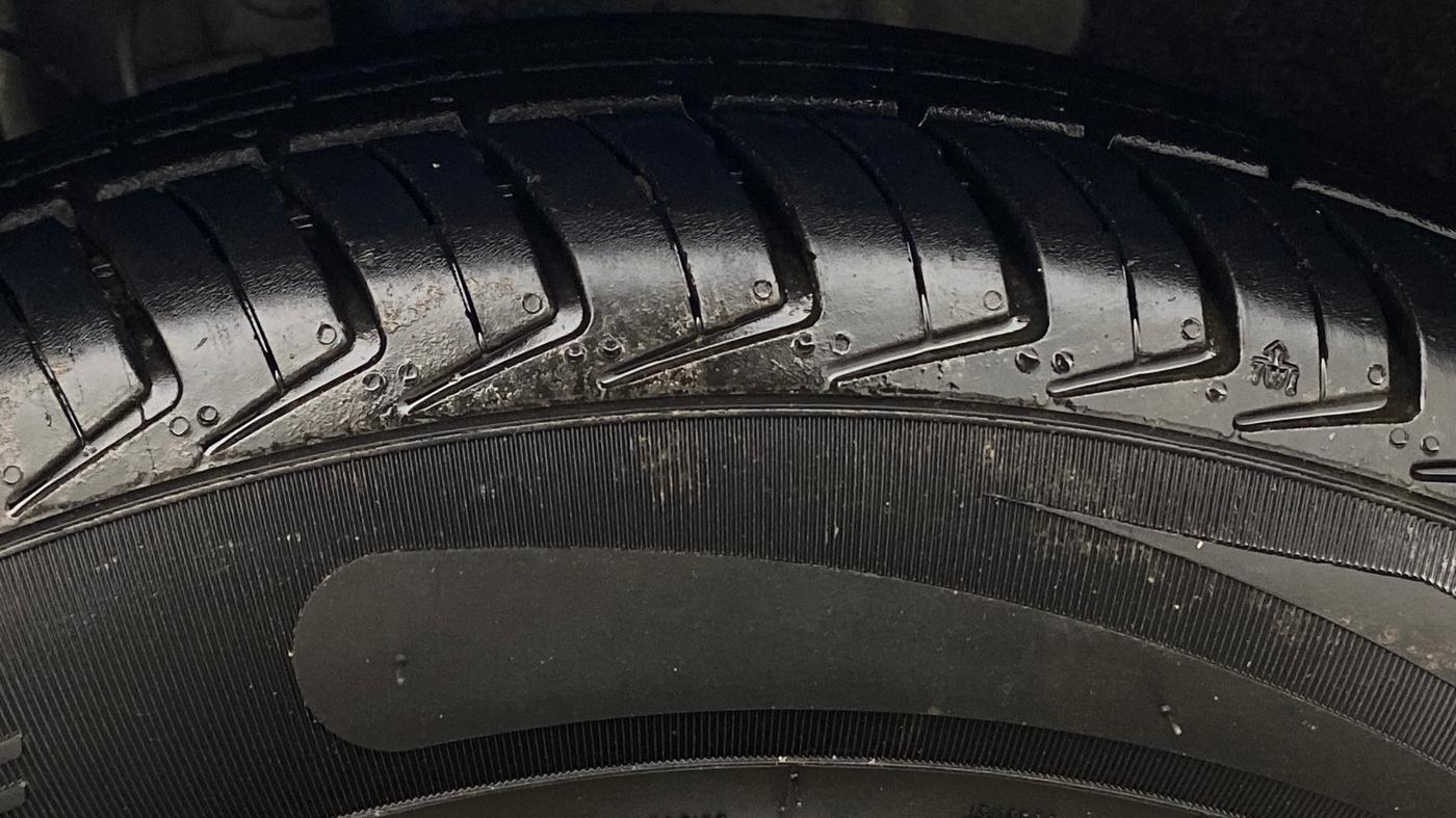 2025 Tata Tiago XM PETROL, Petrol, Manual, 4,159 km, Left Front Tyre Tread