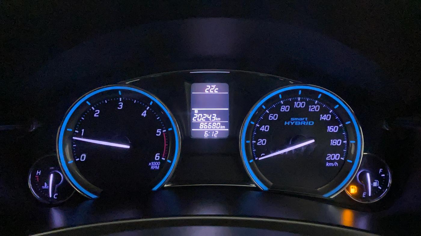 2017 Maruti Ciaz ZETA DIESEL 1.3, Diesel, Manual, 86,680 km, Odometer Image