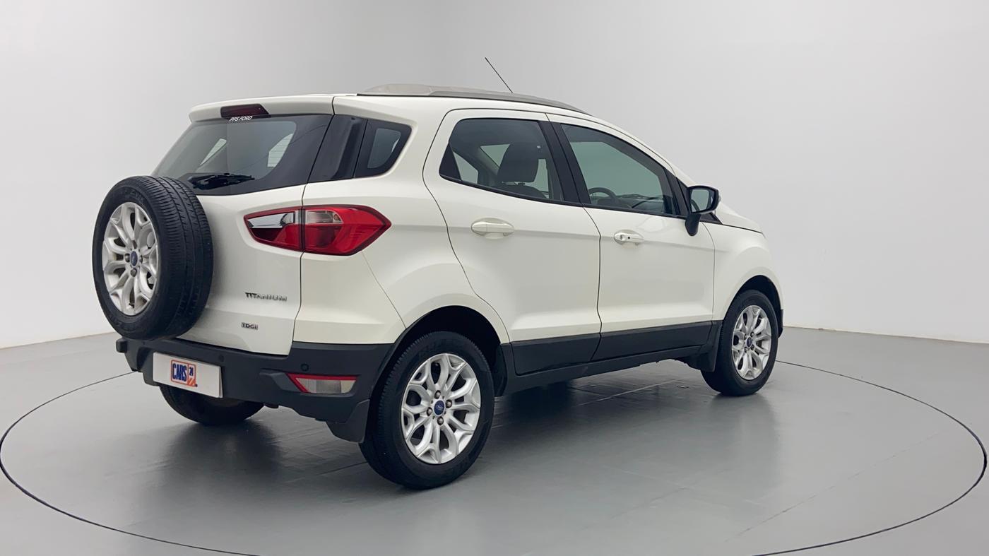 2016 Ford Ecosport 1.5TITANIUM TDCI, Diesel, Manual, 68,736 km, Right Back Diagonal (45- Degree) View
