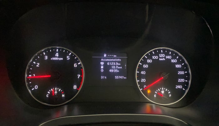 2021 KIA SELTOS HTX 1.5 PETROL, Petrol, Manual, 55,746 km, Odometer Image