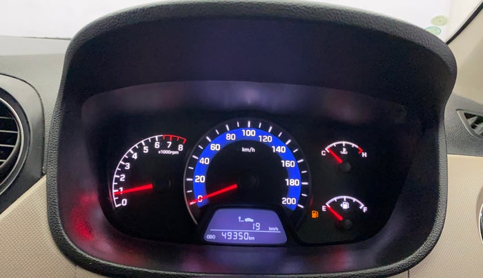 2014 Hyundai Xcent S 1.2, Petrol, Manual, 49,335 km, Odometer Image