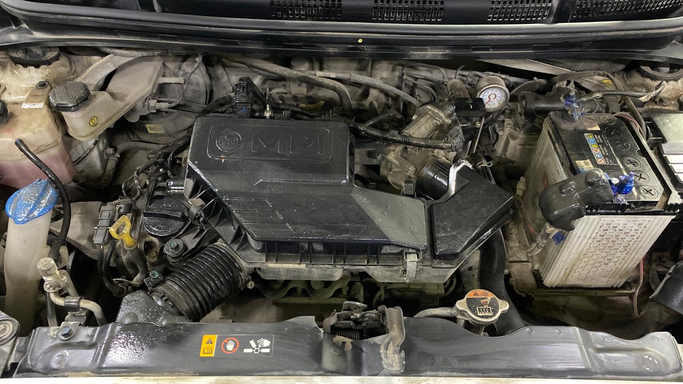 2022 Hyundai NEW SANTRO SPORTZ EXECUTIVE MT CNG, CNG, Manual, 25,566 km, Engine View