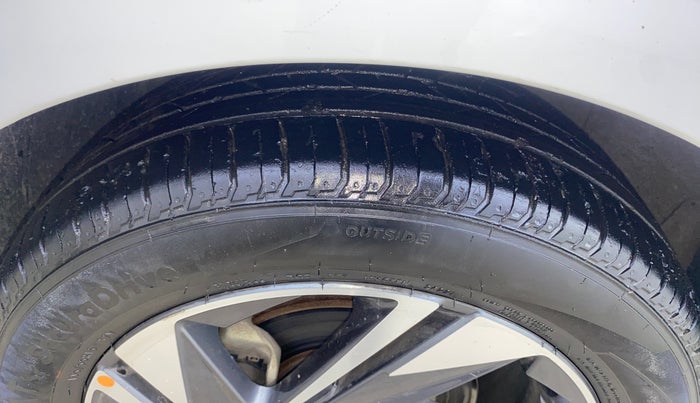 2022 Hyundai NEW I20 ASTA (O) 1.5 CRDI MT, Diesel, Manual, 32,962 km, Left Front Tyre Tread