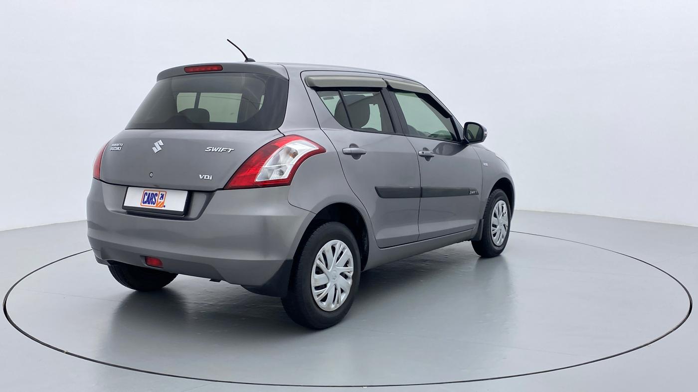 2017 Maruti Swift VDI, Diesel, Manual, 40,255 km, Right Back Diagonal