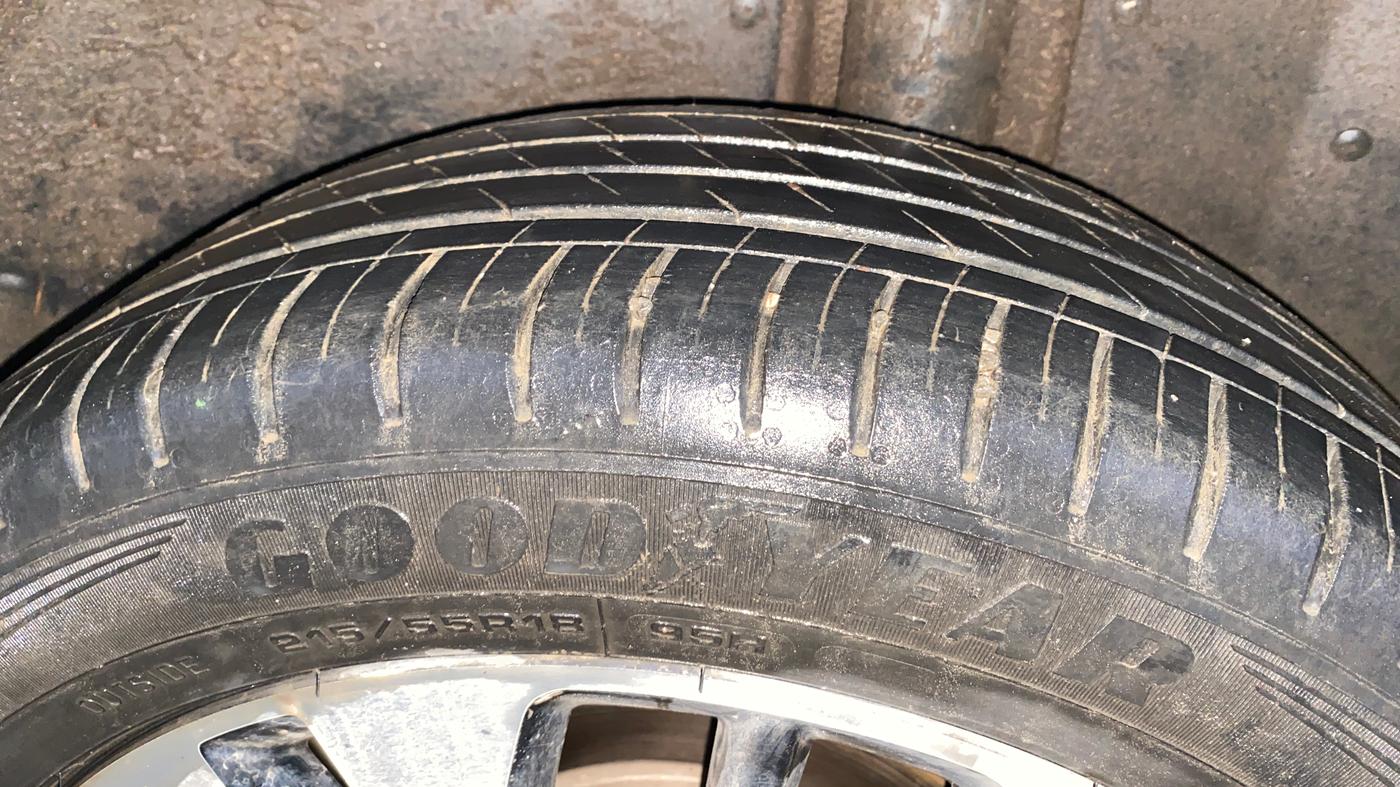 2021 MG HECTOR SHARP 1.5 DCT PETROL, Petrol, Automatic, 67,758 km, Left Rear Tyre Tread