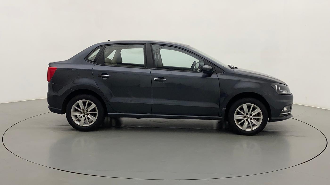 2016 Volkswagen Ameo HIGHLINE1.2L, CNG, Manual, 81,105 km, Right Side