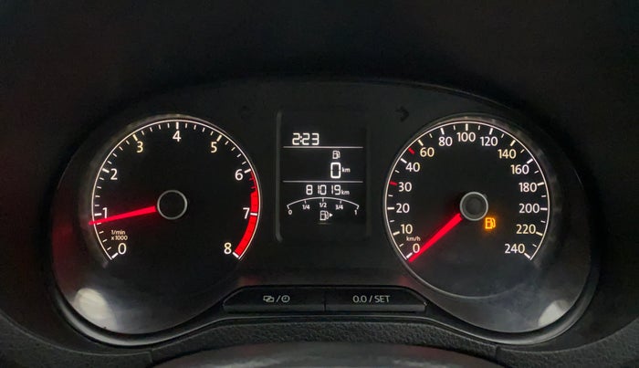 2016 Volkswagen Ameo HIGHLINE1.2L, CNG, Manual, 81,105 km, Odometer Image