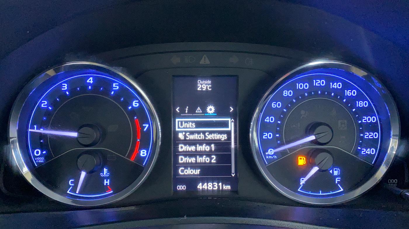 2017 Toyota Corolla Altis GL, Petrol, Manual, 45,060 km, Odometer Image
