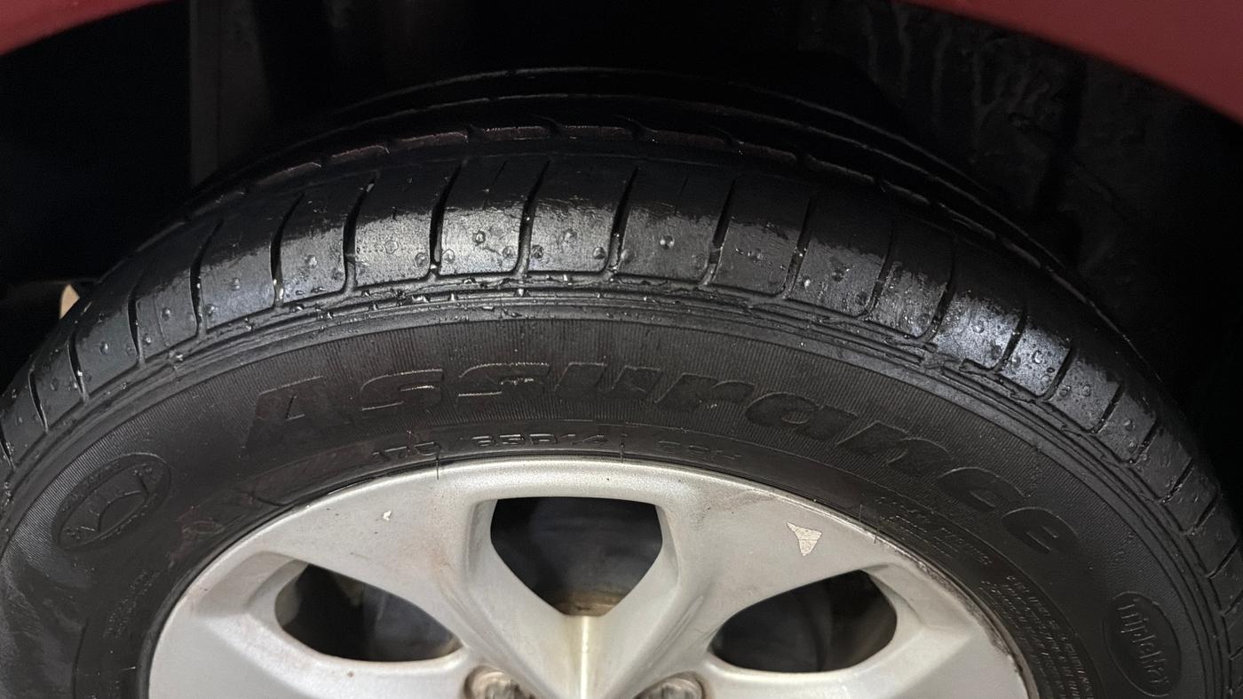 2016 Ford Figo Aspire TITANIUM 1.2 PETROL, Petrol, Manual, 51,747 km, Right Rear Tyre Tread
