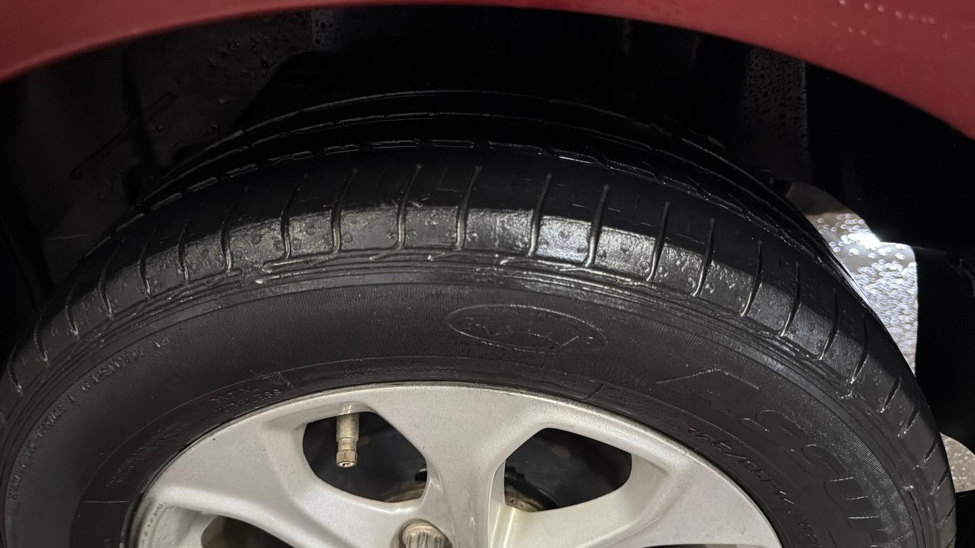 2016 Ford Figo Aspire TITANIUM 1.2 PETROL, Petrol, Manual, 51,747 km, Left Rear Tyre Tread
