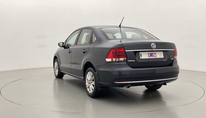 2017 Volkswagen Vento 1.2 TSI HIGHLINE PLUS AT, Petrol, Automatic, 69,593 km, Left Back Diagonal