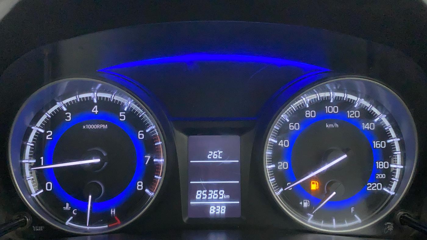2018 Maruti Baleno DELTA PETROL 1.2, Petrol, Manual, 85,363 km, Odometer Image