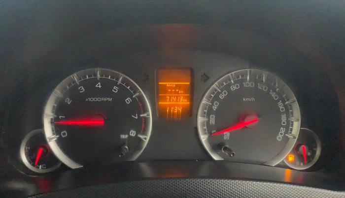 2016 Maruti Swift VXI, Petrol, Manual, 71,377 km, Odometer Image