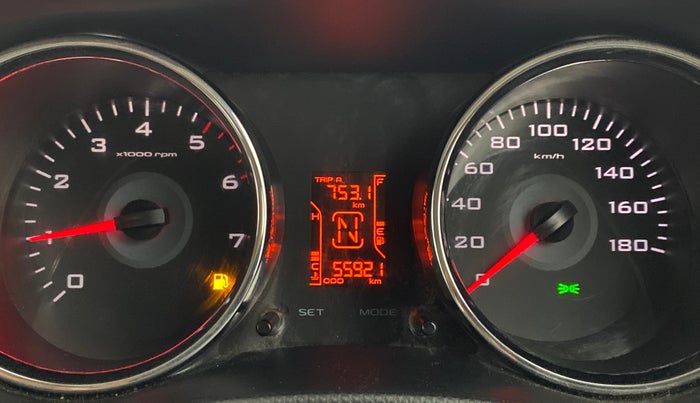 2015 Mahindra TUV300 T8, Diesel, Manual, 55,960 km, Odometer Image