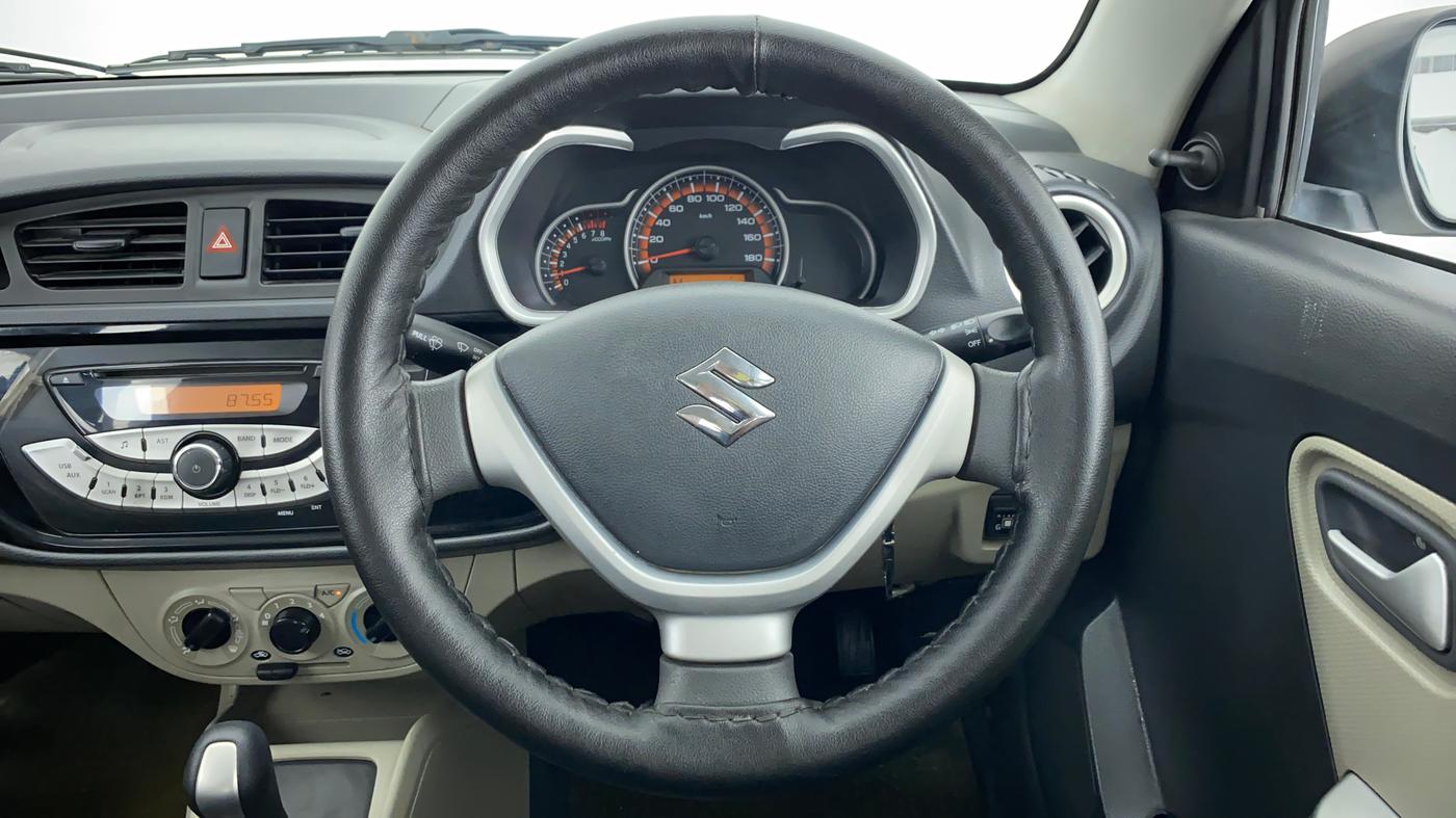2014 Maruti Alto K10 VXI AMT P, CNG, Automatic, 79,135 km, Steering Wheel Close Up