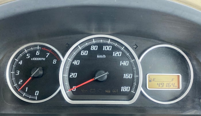 2010 Maruti Zen Estilo VXI, Petrol, Manual, 49,836 km, Odometer Image