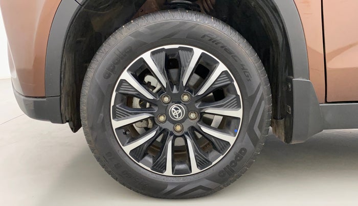 2022 Toyota URBAN CRUISER PREMIUM GRADE AT, Petrol, Automatic, 9,428 km, Left Front Wheel