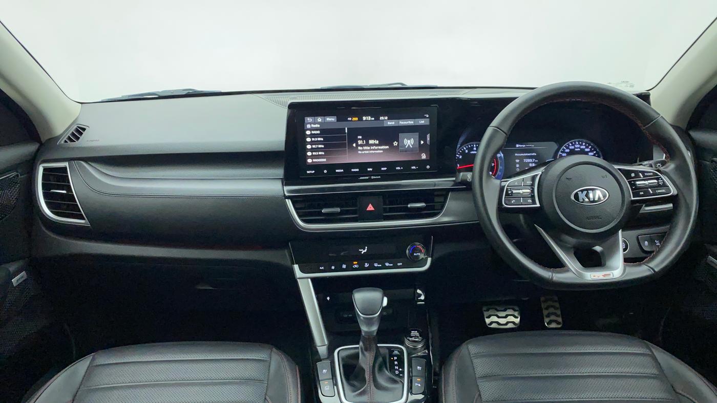 2020 KIA SELTOS GTX + AT PETROL, Petrol, Automatic, 7,345 km, Dashboard
