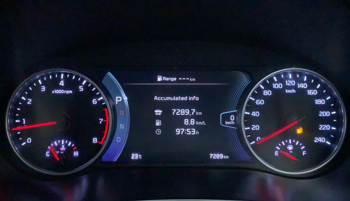 2020 KIA SELTOS GTX + AT PETROL, Petrol, Automatic, 7,345 km, Odometer Image
