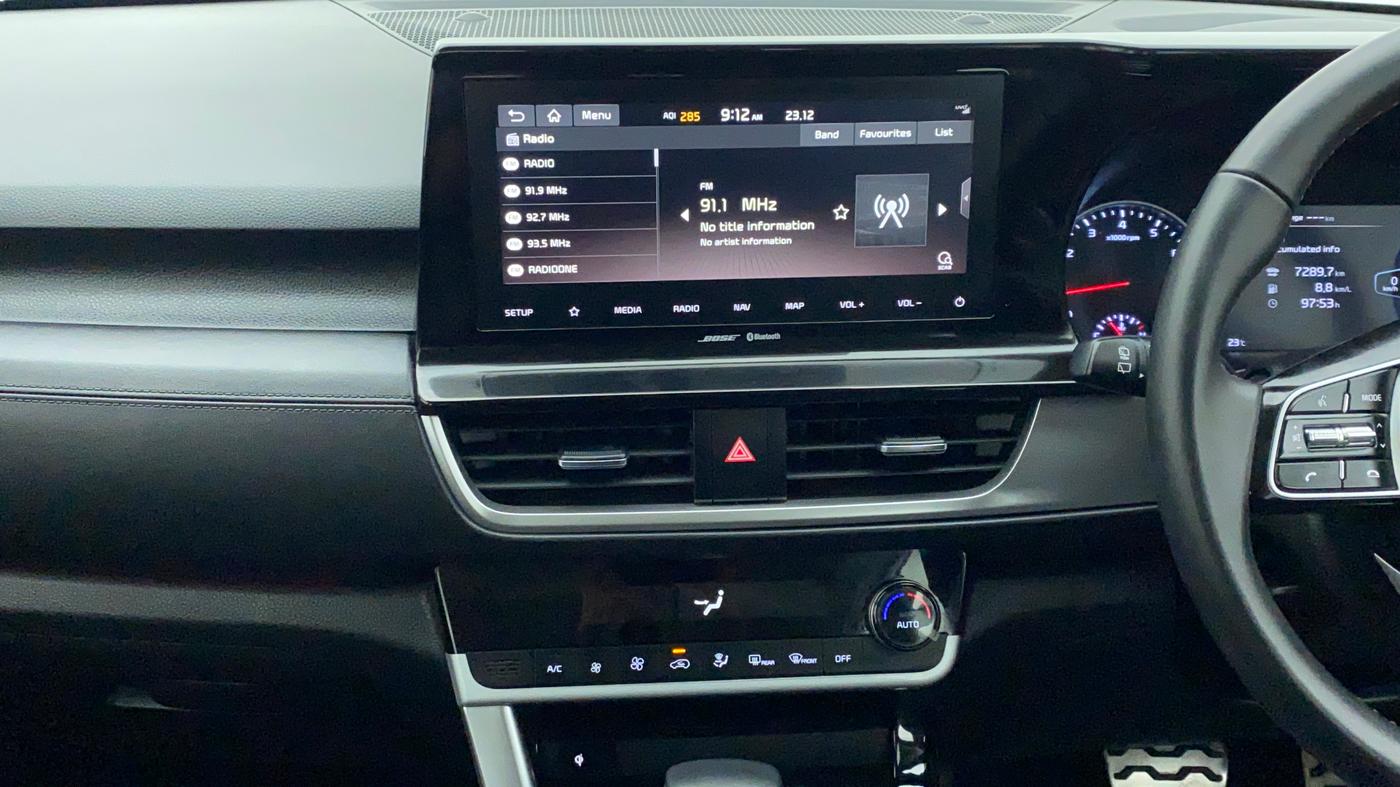 2020 KIA SELTOS GTX + AT PETROL, Petrol, Automatic, 7,345 km, Air Conditioner