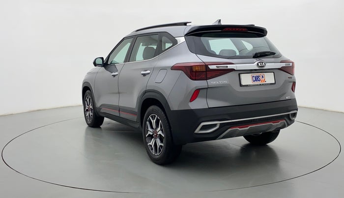 2020 KIA SELTOS GTX + AT PETROL, Petrol, Automatic, 7,345 km, Left Back Diagonal