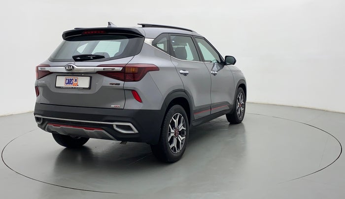 2020 KIA SELTOS GTX + AT PETROL, Petrol, Automatic, 7,345 km, Right Back Diagonal